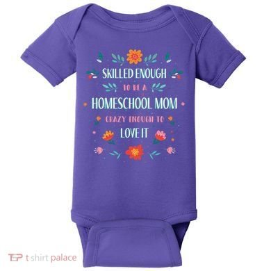 Home School Mom Baby Bodysuit