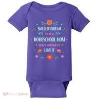 Home School Mom Baby Bodysuit thumb 0