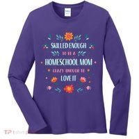 Home School Mom Women's Long Sleeve Shirt thumb 0