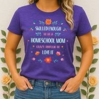 Home School Mom Women's T-Shirt thumb 2