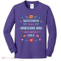 Home School Mom Kids Long Sleeve Shirt thumb 0