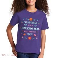 Home School Mom Kids T-Shirt thumb 2