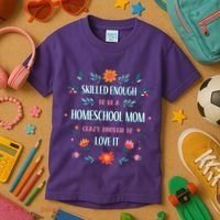 Home School Mom Kids T-Shirt thumb 3