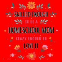 Home School Mom Santa Hat thumb 1