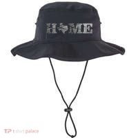 Home Texas State Map Stone Logo Bucket Hat thumb 0