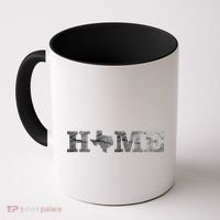 Home Texas State Map Stone Logo Coffee Mug thumb 0
