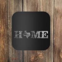 Home Texas State Map Stone Logo Coaster thumb 0