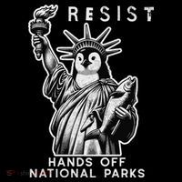 Hands Off National Parks Penguin Resist Protest ALT US Coffee Mug thumb 5