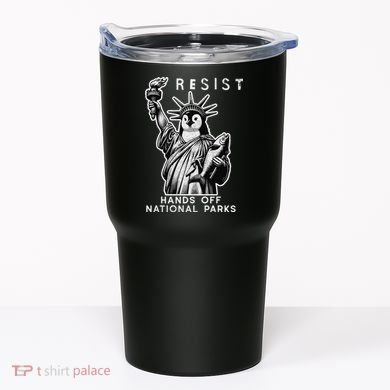Hands Off National Parks Penguin Resist Protest ALT US Tumbler