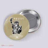Hands Off National Parks Penguin Resist Protest ALT US Button thumb 0
