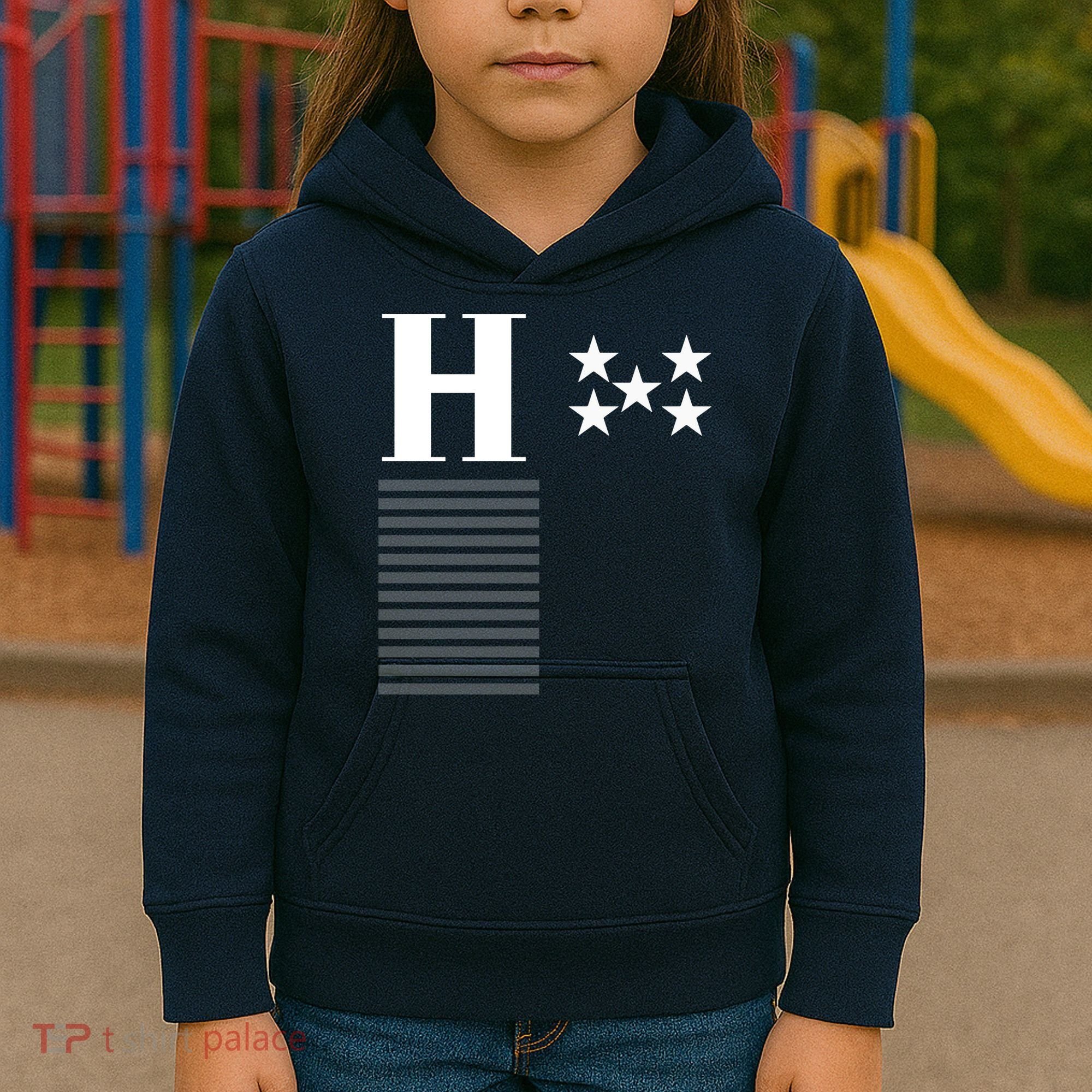 Honduras Soccer Jersey Kids Hoodie