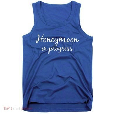 Honeymoon In Progress Tank Top