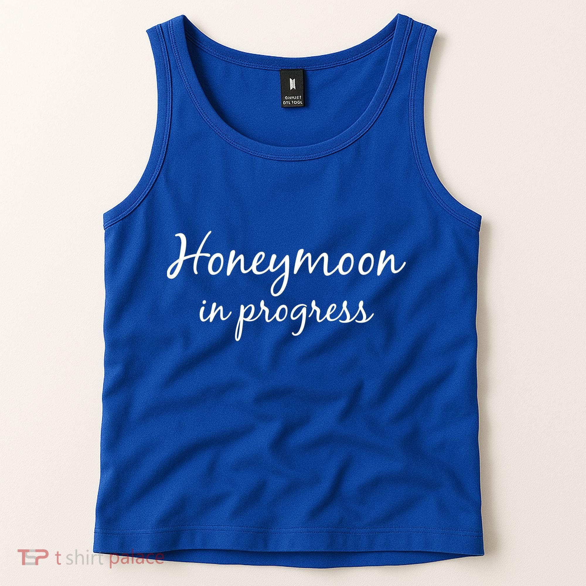 Honeymoon In Progress Tank Top