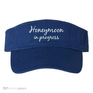 Honeymoon In Progress Visor