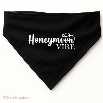 Honeymoon Vibe USA-Made Doggie Bandana