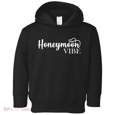 Honeymoon Vibe Toddler Hoodie