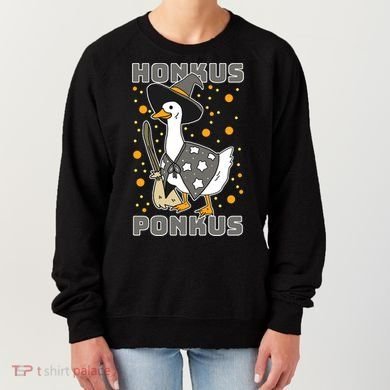 Honkus Ponkus Funny Duck Halloween Women's Sweatshirt