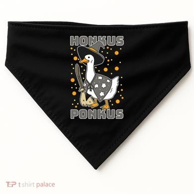 Honkus Ponkus Funny Duck Halloween USA-Made Doggie Bandana
