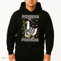 Honkus Ponkus Funny Duck Halloween Hoodie thumb 2