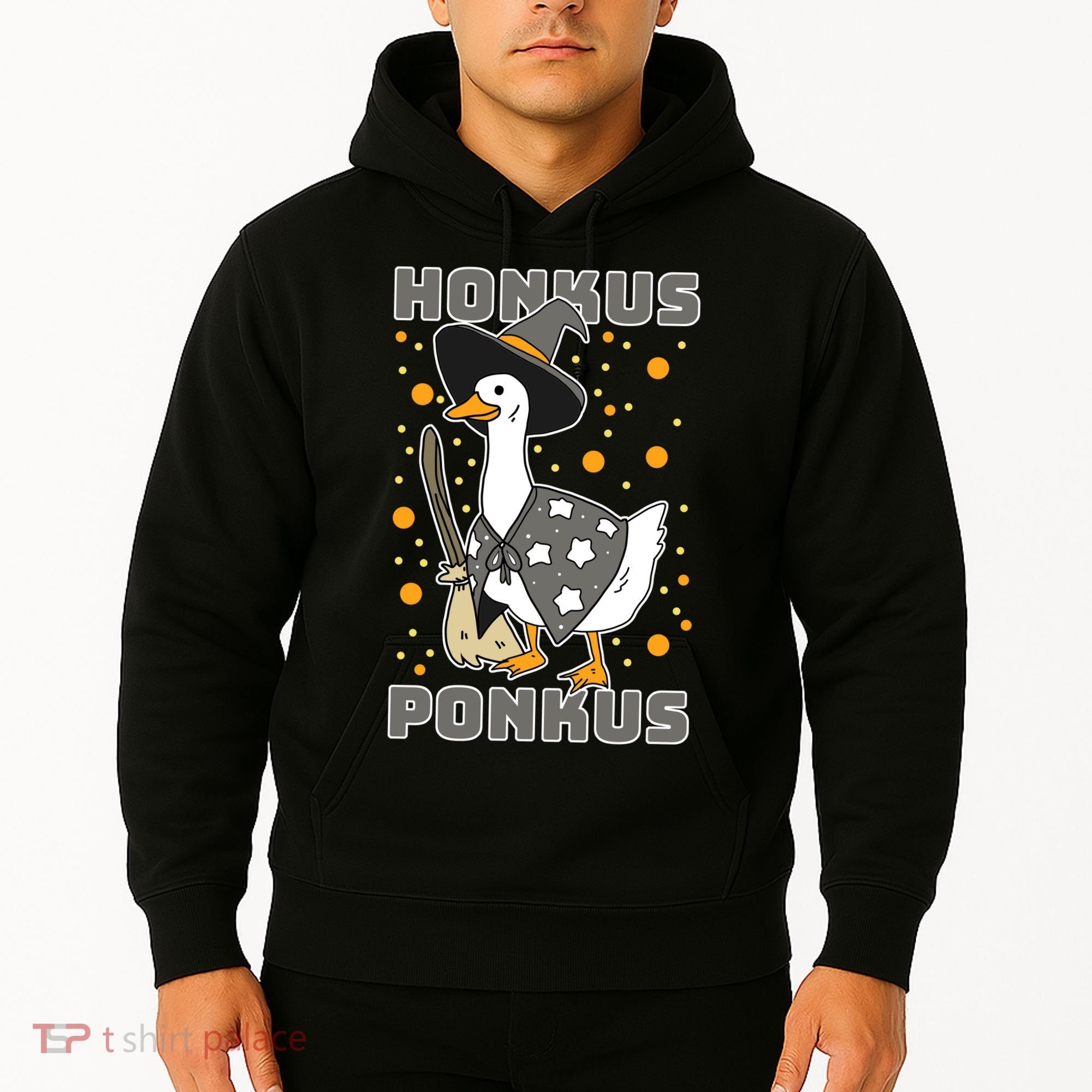 Honkus Ponkus Funny Duck Halloween Hoodie
