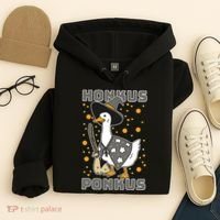Honkus Ponkus Funny Duck Halloween Hoodie thumb 4