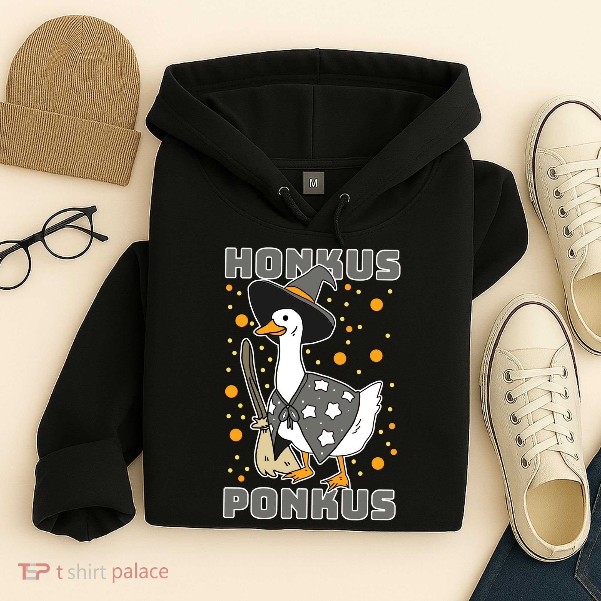 Honkus Ponkus Funny Duck Halloween Hoodie