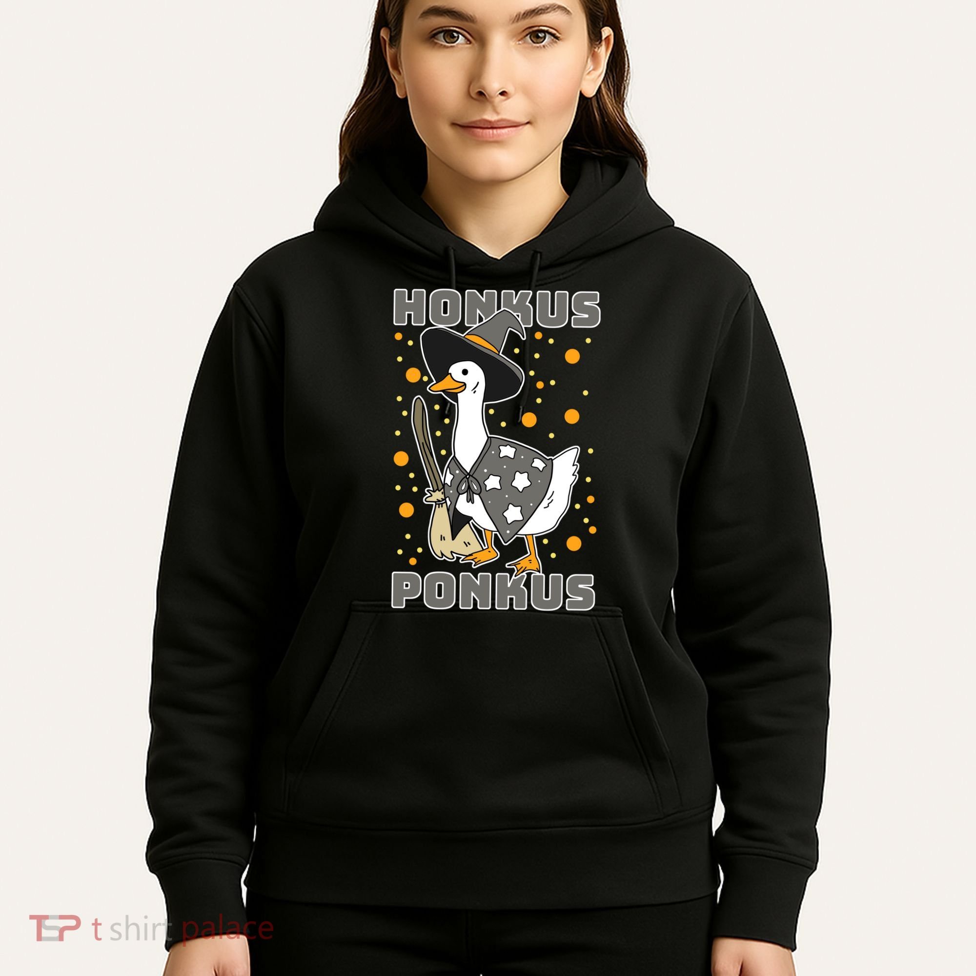 Honkus Ponkus Funny Duck Halloween Hoodie