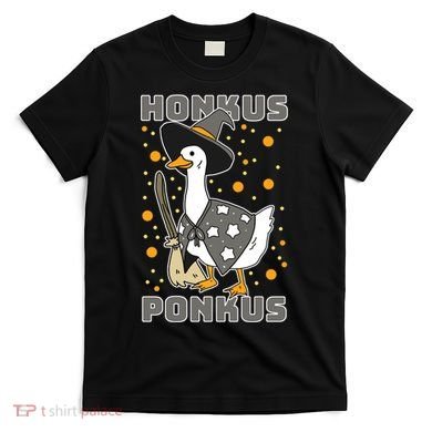 Honkus Ponkus Funny Duck Halloween T-Shirt
