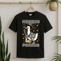 Honkus Ponkus Funny Duck Halloween T-Shirt thumb 2