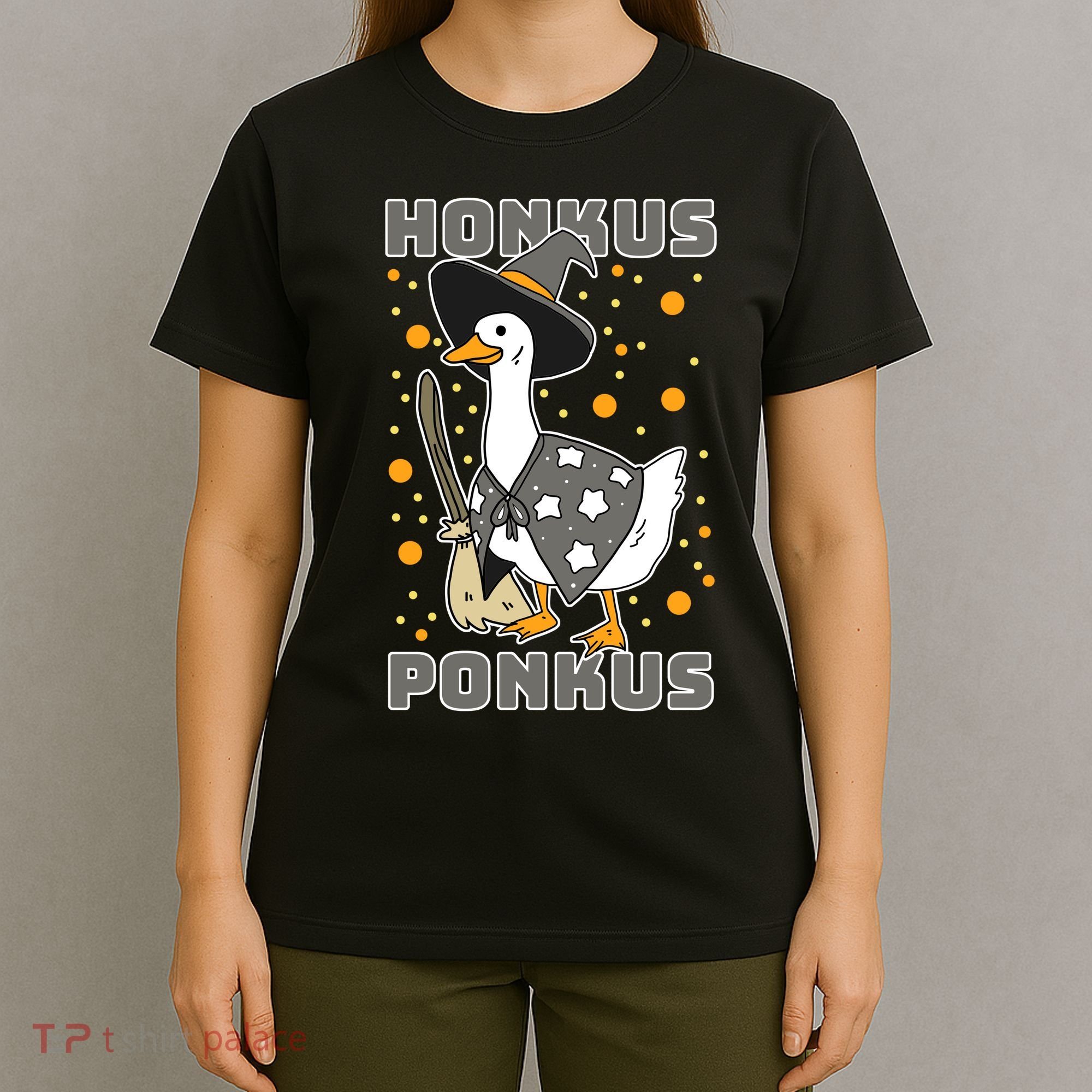Honkus Ponkus Funny Duck Halloween T-Shirt