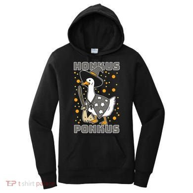 Honkus Ponkus Funny Duck Halloween Women's Hoodie