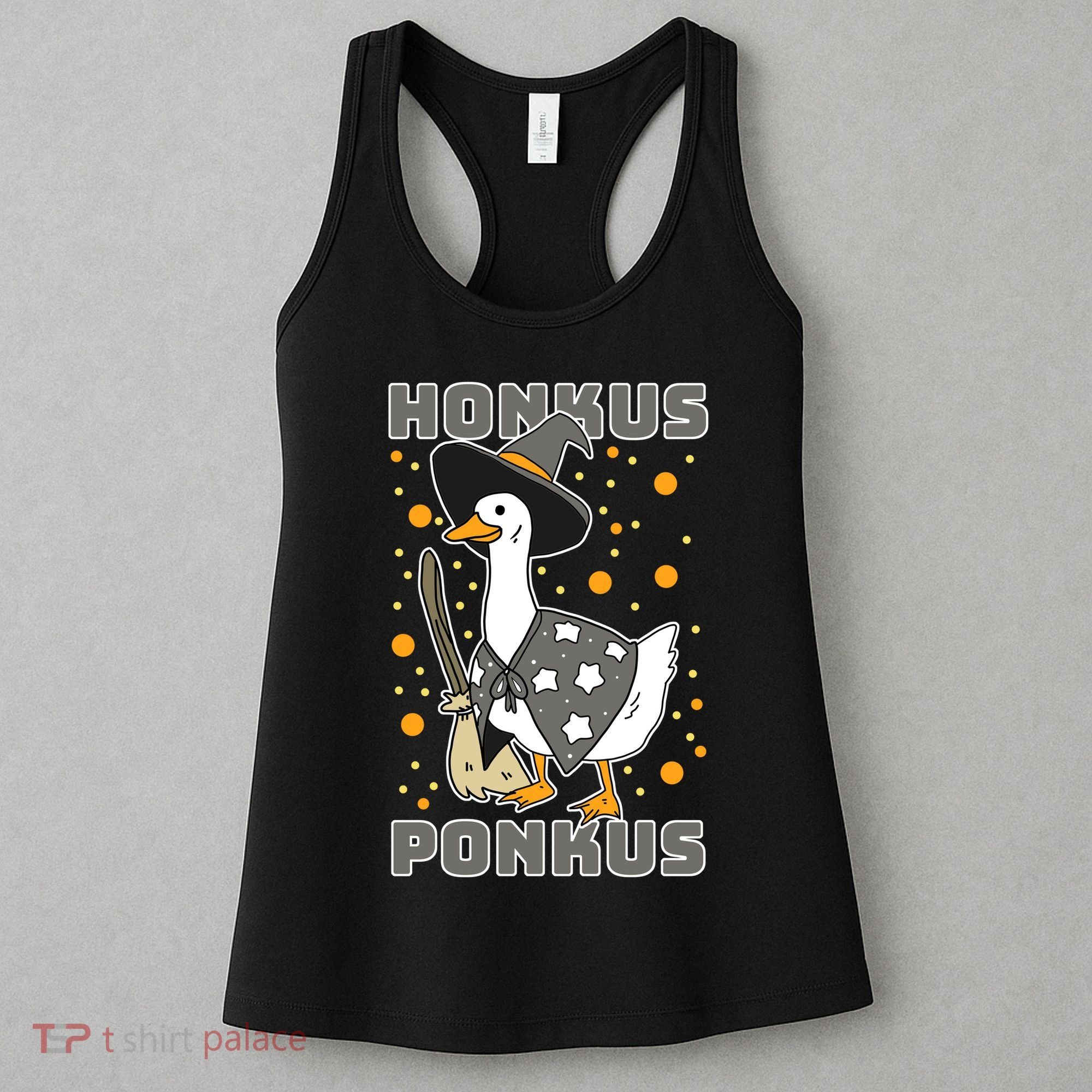 Honkus Ponkus Funny Duck Halloween Women's Tank Top