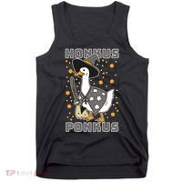 Honkus Ponkus Funny Duck Halloween Tank Top thumb 0