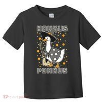 Honkus Ponkus Funny Duck Halloween Toddler T-Shirt thumb 0
