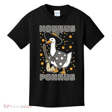 Honkus Ponkus Funny Duck Halloween Kids T-Shirt