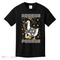 Honkus Ponkus Funny Duck Halloween Kids T-Shirt thumb 0