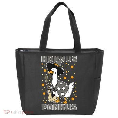 Honkus Ponkus Funny Duck Halloween Tote Bag