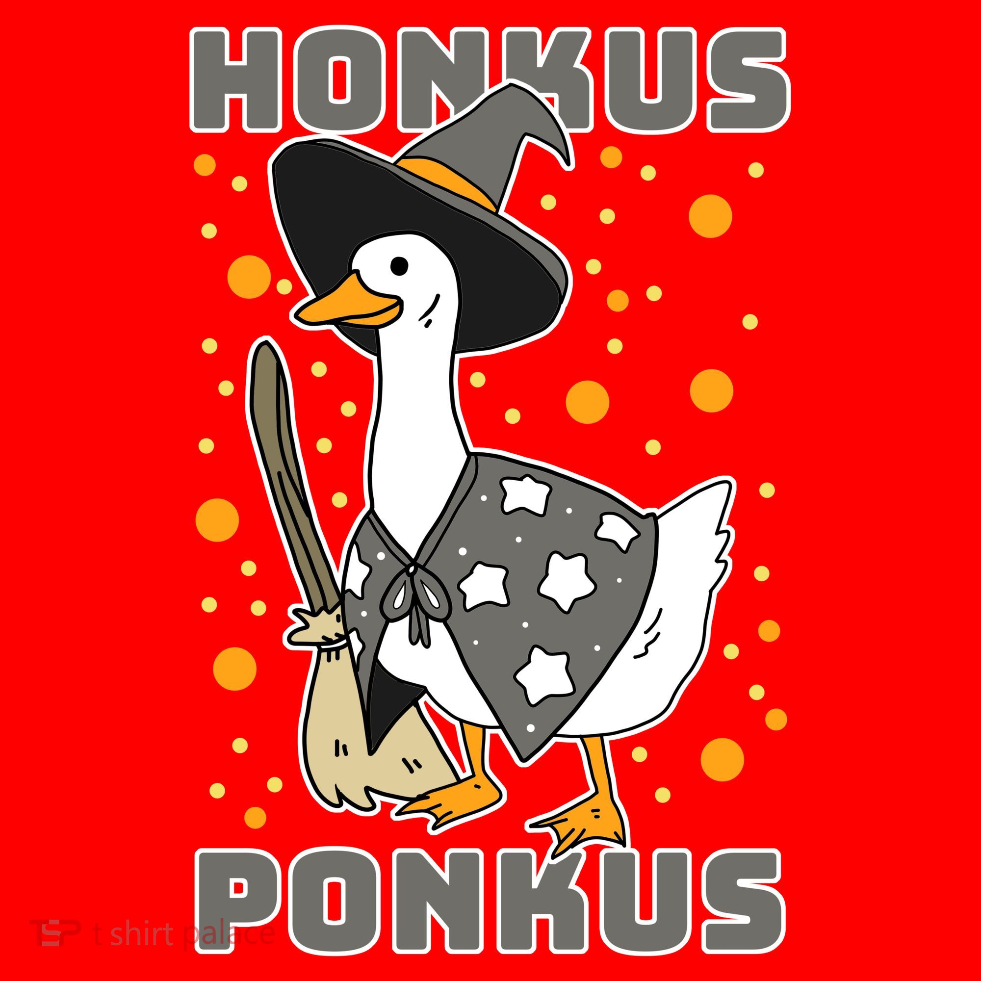 Honkus Ponkus Funny Duck Halloween Santa Hat