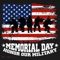 Honor Our Military  Memorial Day Apron thumb 3