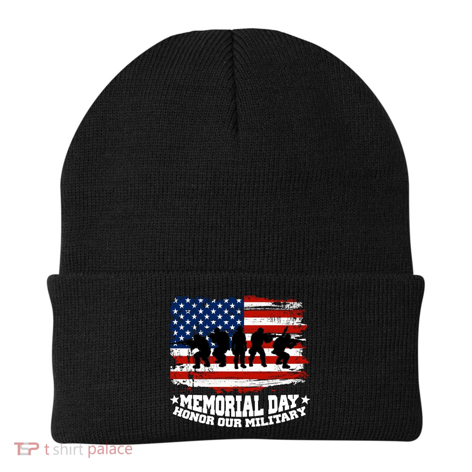 Honor Our Military  Memorial Day Beanie