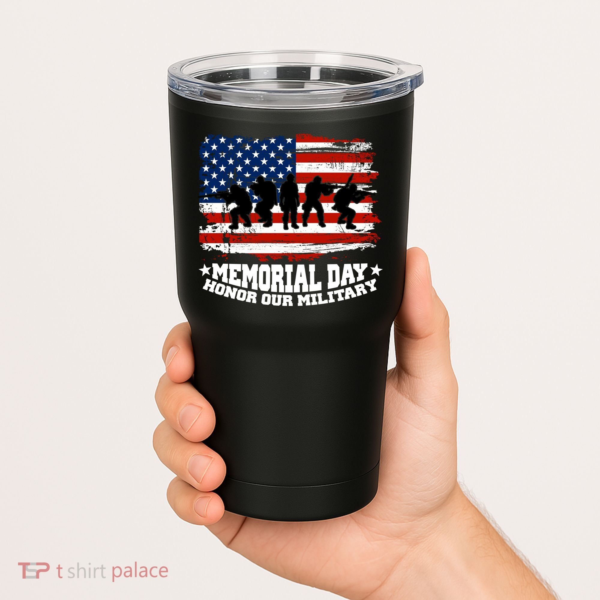 Honor Our Military  Memorial Day Tumbler