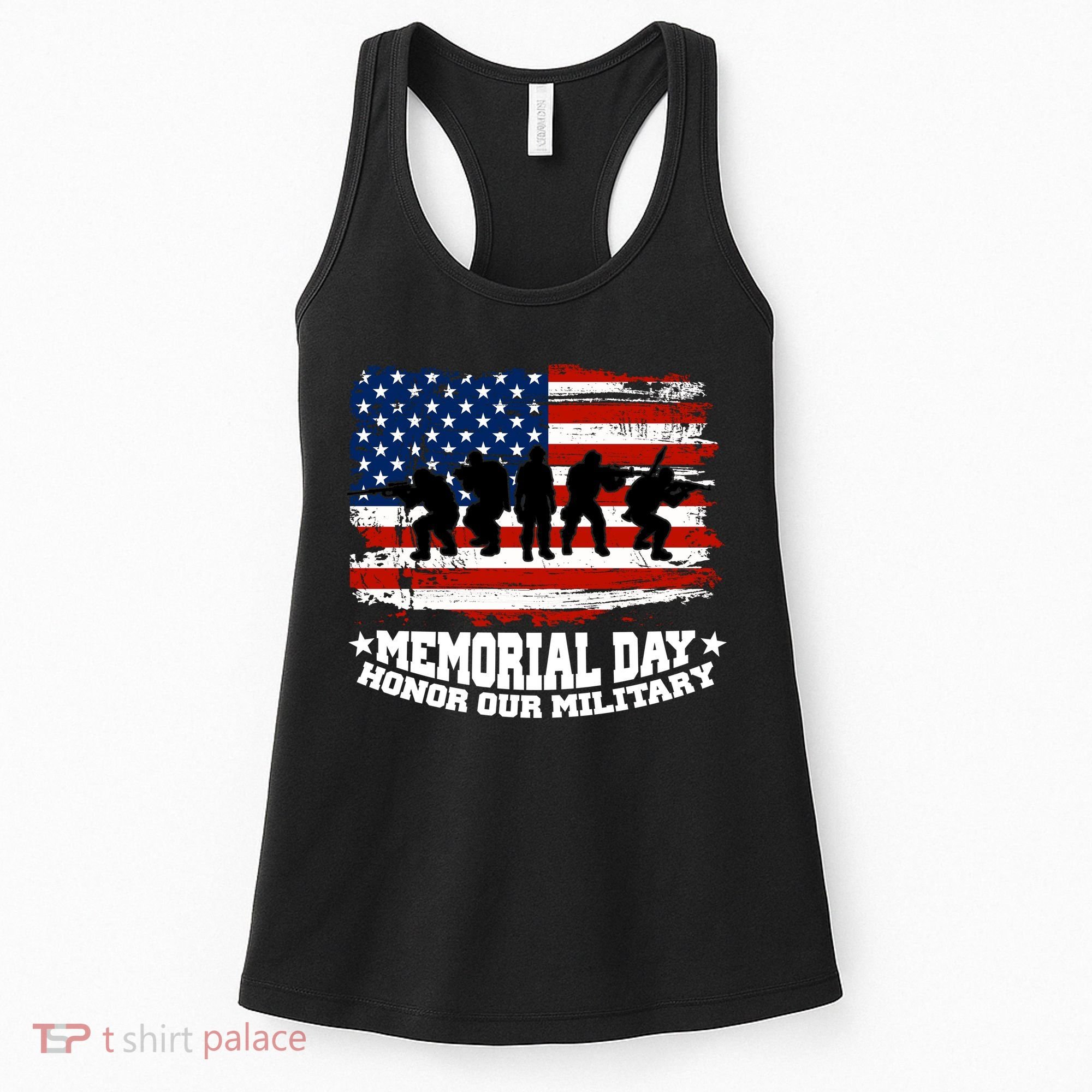 Honor Our Military  Memorial Day Women's Tank Top