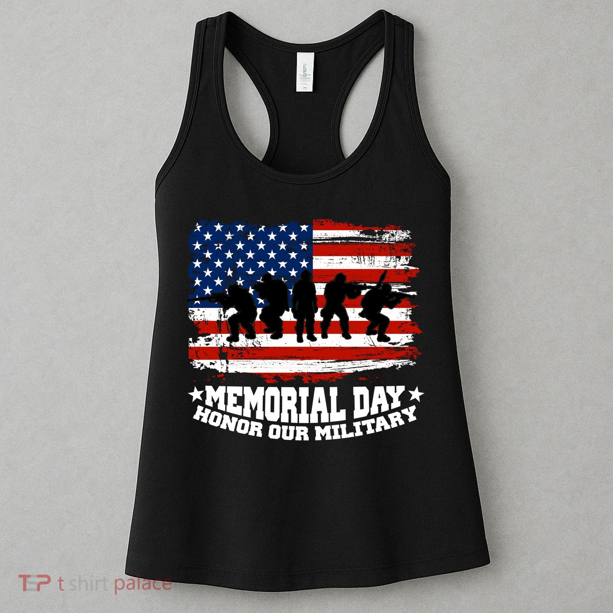 Honor Our Military  Memorial Day Women's Tank Top