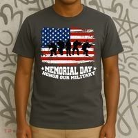 Honor Our Military  Memorial Day T-Shirt thumb 3