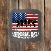 Honor Our Military  Memorial Day Coaster thumb 0