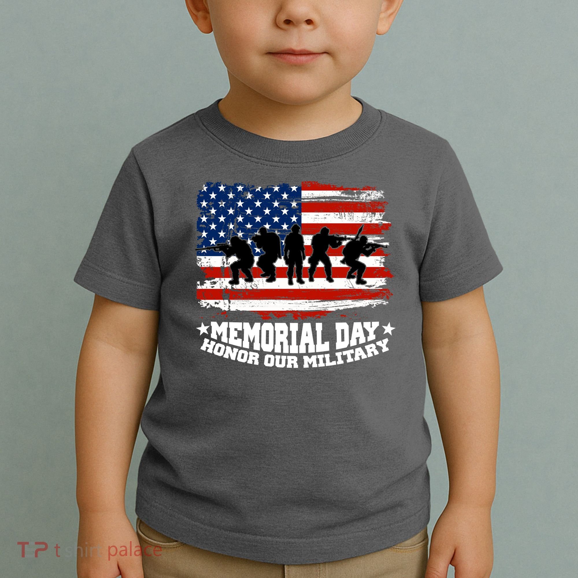Honor Our Military  Memorial Day Toddler T-Shirt