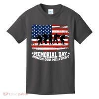 Honor Our Military  Memorial Day Kids T-Shirt thumb 0
