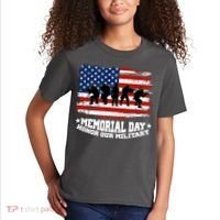 Honor Our Military  Memorial Day Kids T-Shirt thumb 2