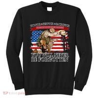 Honor Service Sacrifice You Will Never Be Forgotten Sweatshirt thumb 0