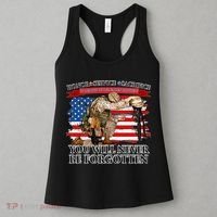 Honor Service Sacrifice You Will Never Be Forgotten Women's Tank Top thumb 3